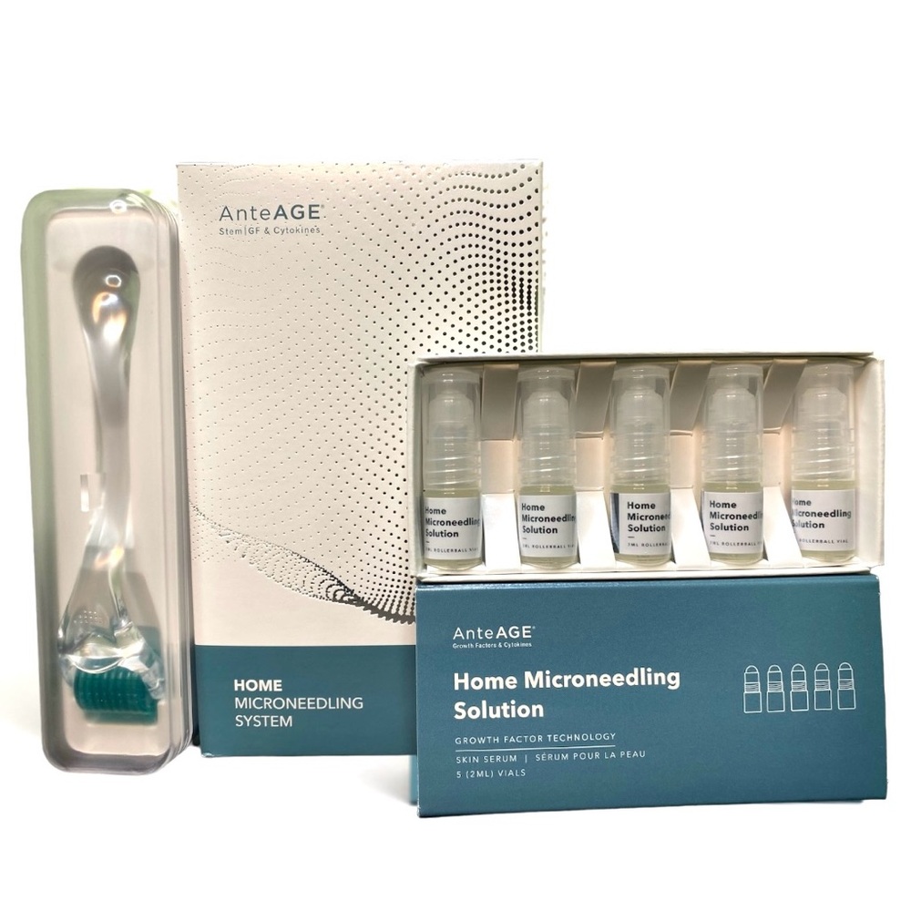 5 Vials - The AnteAGE Home Microneedling System | Authentic USA